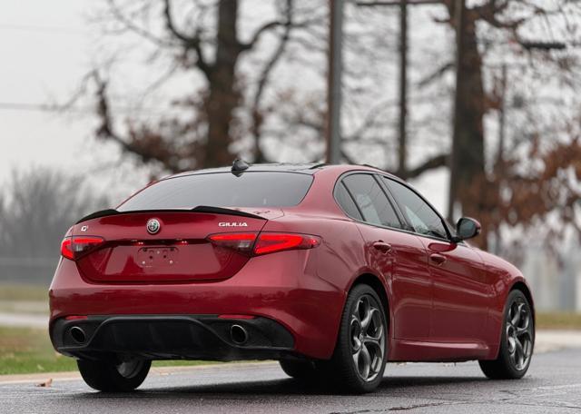 used 2018 Alfa Romeo Giulia car, priced at $14,500