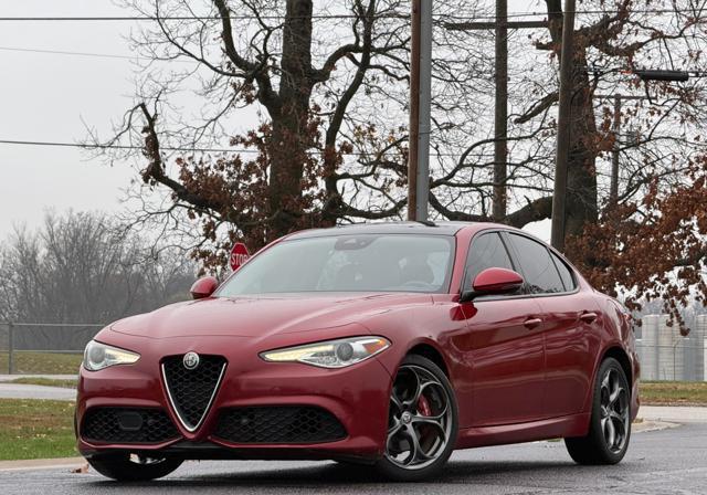 used 2018 Alfa Romeo Giulia car, priced at $14,500