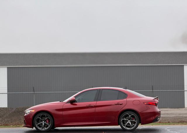 used 2018 Alfa Romeo Giulia car, priced at $14,500