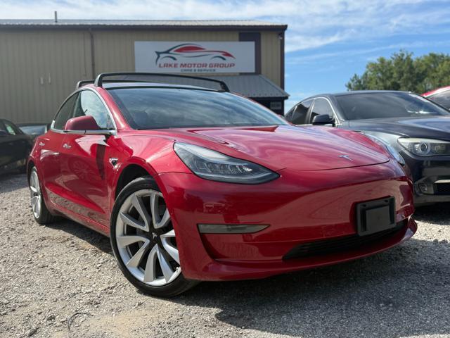 used 2018 Tesla Model 3 car, priced at $10,995