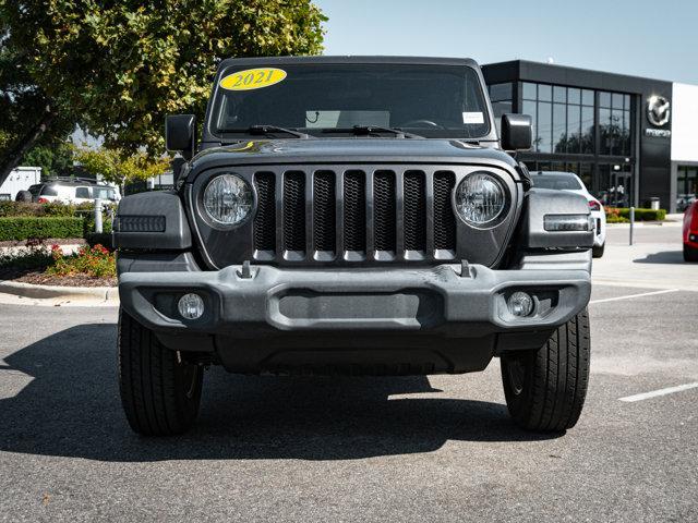 used 2021 Jeep Wrangler car, priced at $27,375