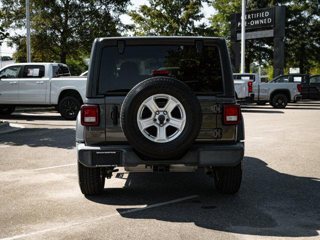 used 2021 Jeep Wrangler car, priced at $27,375