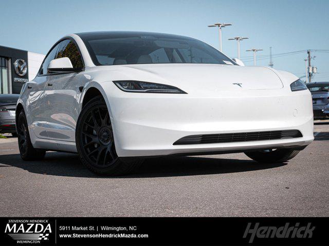 used 2024 Tesla Model 3 car, priced at $30,988