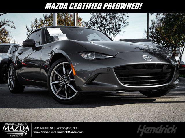 used 2021 Mazda MX-5 Miata RF car, priced at $29,988