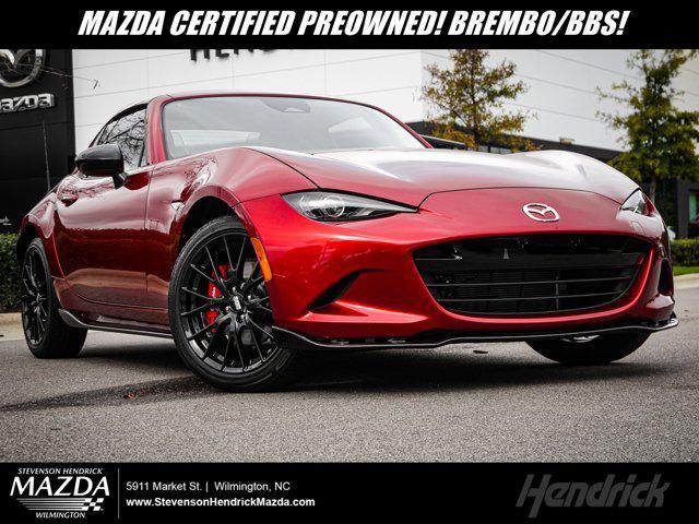 used 2024 Mazda MX-5 Miata RF car, priced at $38,794