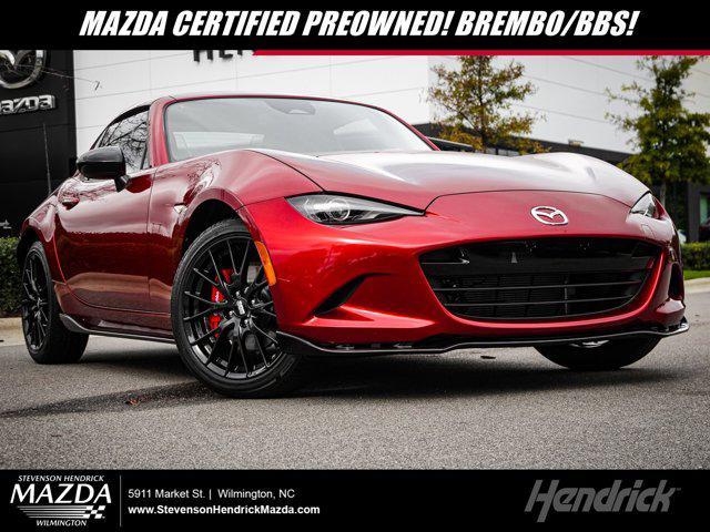 used 2024 Mazda MX-5 Miata RF car, priced at $38,988