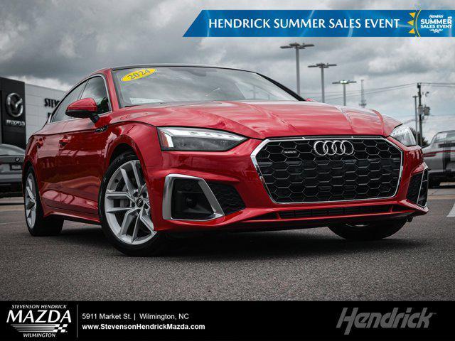 used 2024 Audi A5 Sportback car, priced at $42,988