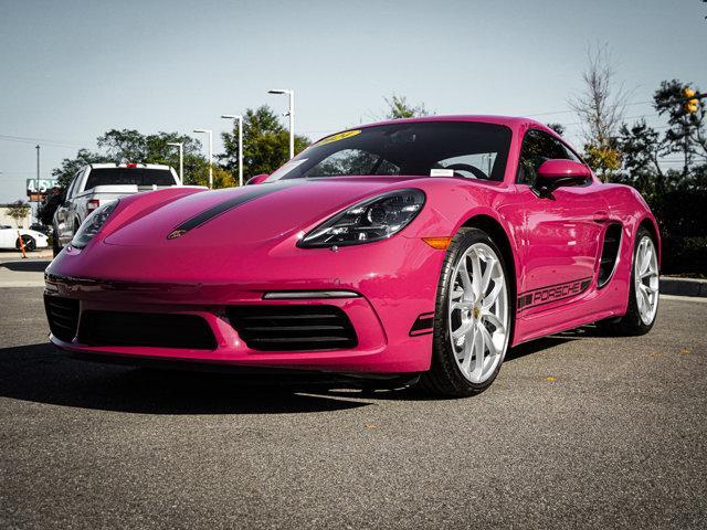 used 2024 Porsche 718 Cayman car, priced at $89,988