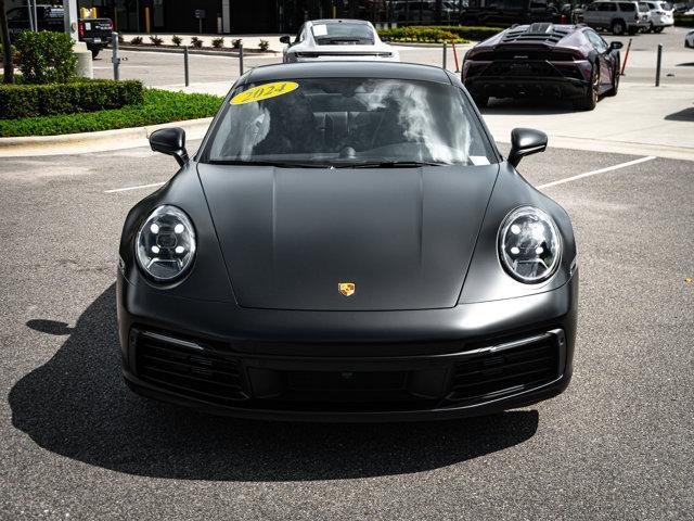 used 2024 Porsche 911 car, priced at $153,903