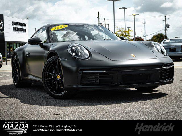 used 2024 Porsche 911 car, priced at $146,000