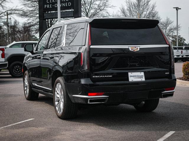 used 2023 Cadillac Escalade car, priced at $73,672