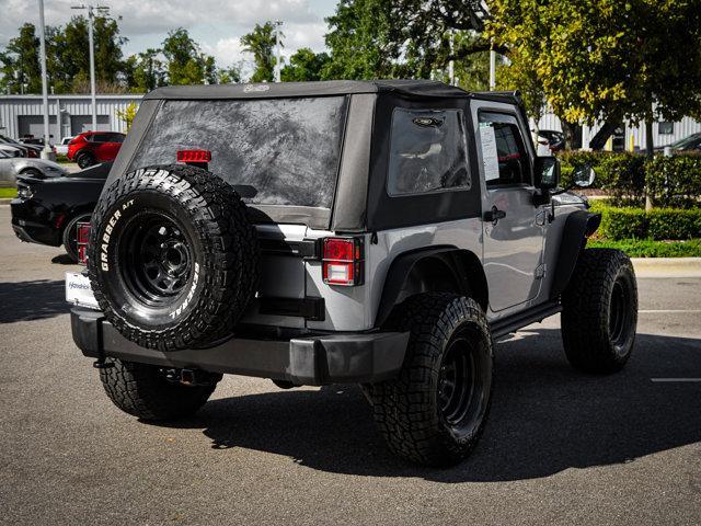 used 2016 Jeep Wrangler car, priced at $20,988