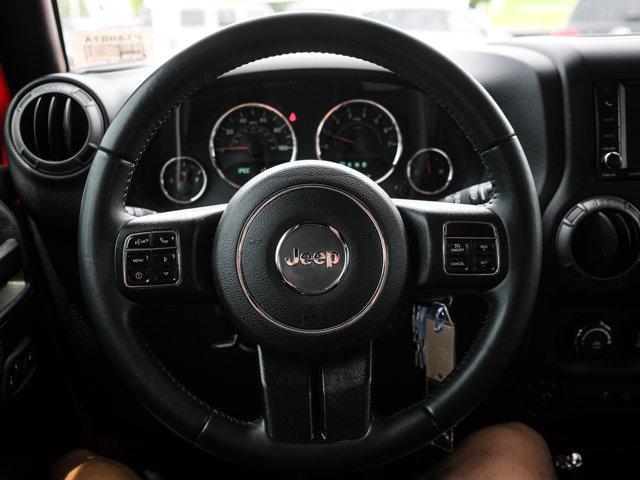 used 2017 Jeep Wrangler Unlimited car, priced at $22,737