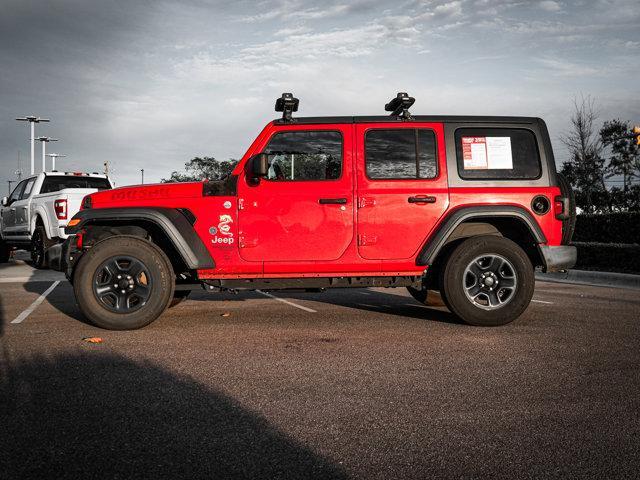 used 2019 Jeep Wrangler Unlimited car, priced at $21,988