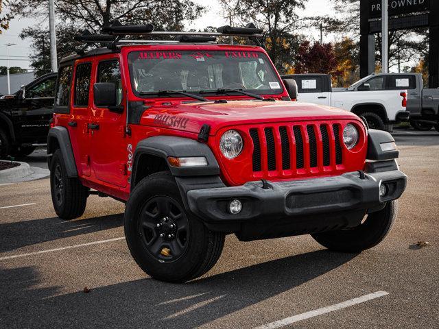 used 2019 Jeep Wrangler Unlimited car, priced at $21,988