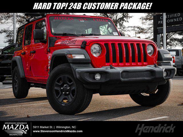 used 2019 Jeep Wrangler Unlimited car, priced at $22,988