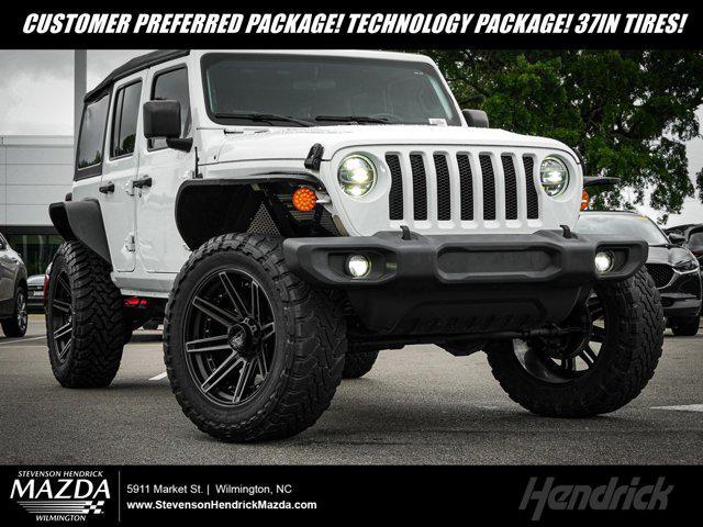 used 2020 Jeep Wrangler Unlimited car, priced at $30,988