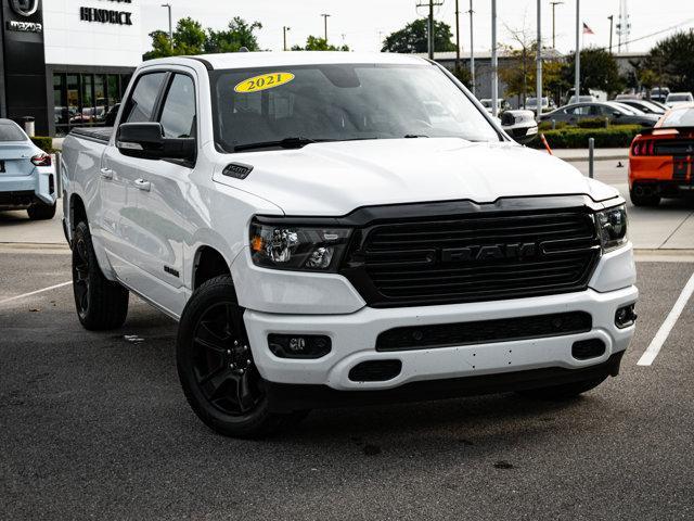 used 2021 Ram 1500 car, priced at $37,350