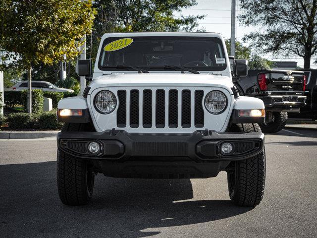 used 2021 Jeep Wrangler Unlimited car, priced at $39,888