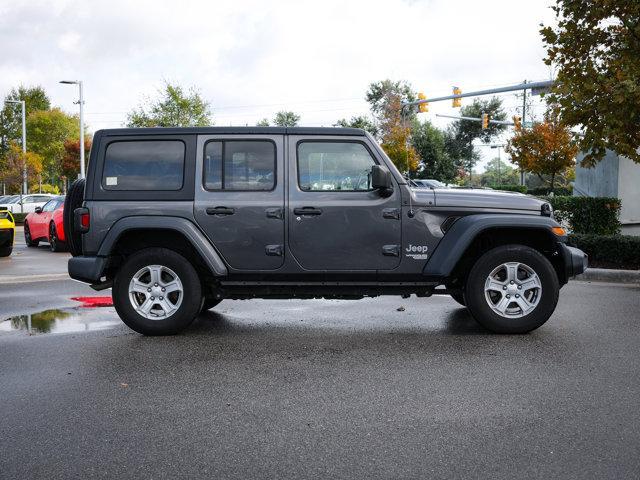 used 2018 Jeep Wrangler Unlimited car, priced at $22,946