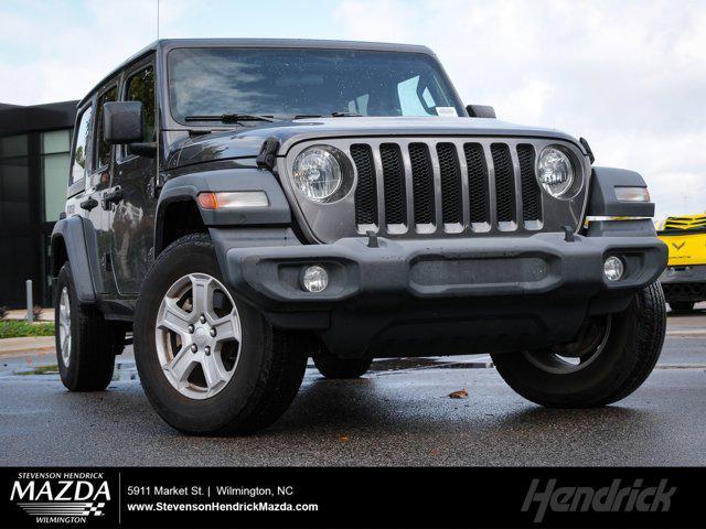 used 2018 Jeep Wrangler Unlimited car, priced at $22,946