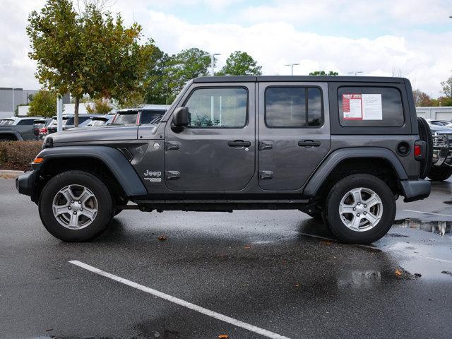 used 2018 Jeep Wrangler Unlimited car, priced at $22,946