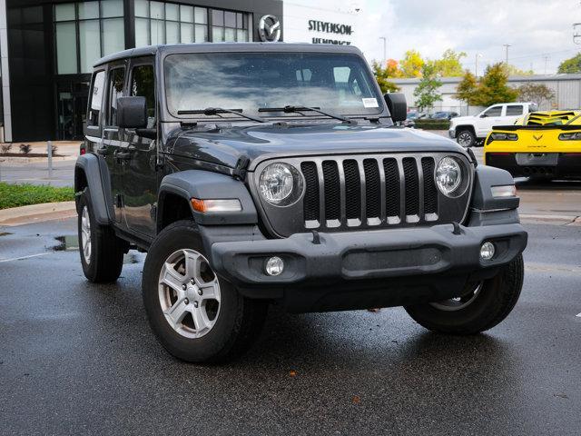 used 2018 Jeep Wrangler Unlimited car, priced at $22,946