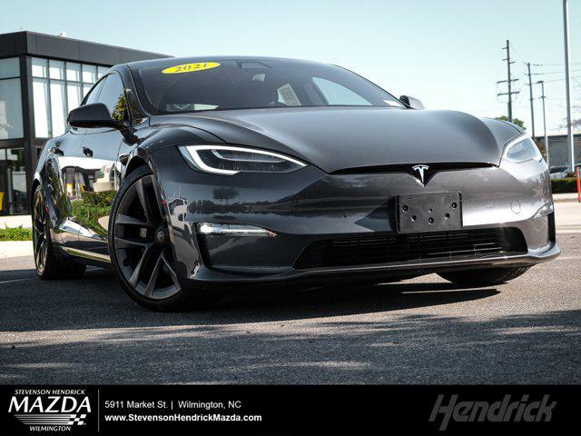used 2021 Tesla Model S car, priced at $59,988