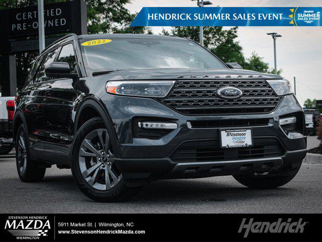 used 2022 Ford Explorer car, priced at $29,988