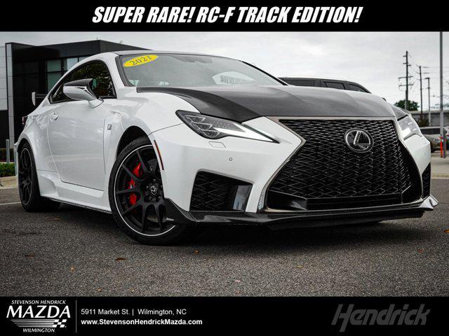 used 2021 Lexus RC F car, priced at $65,988