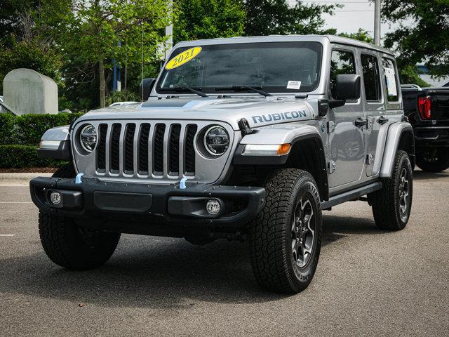 used 2021 Jeep Wrangler Unlimited 4xe car, priced at $33,420