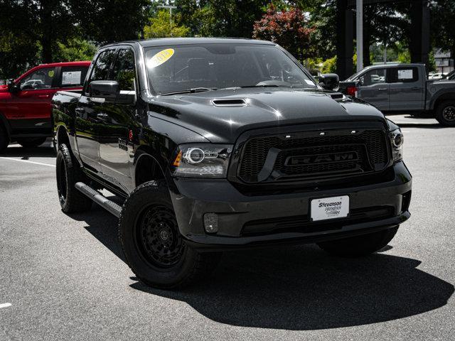 used 2018 Ram 1500 car, priced at $32,500