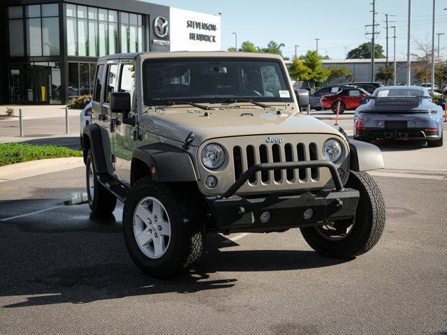 used 2017 Jeep Wrangler Unlimited car, priced at $20,675