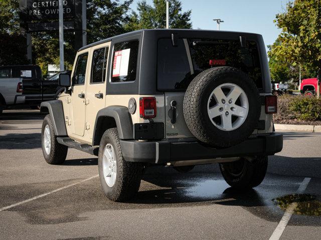 used 2017 Jeep Wrangler Unlimited car, priced at $20,675