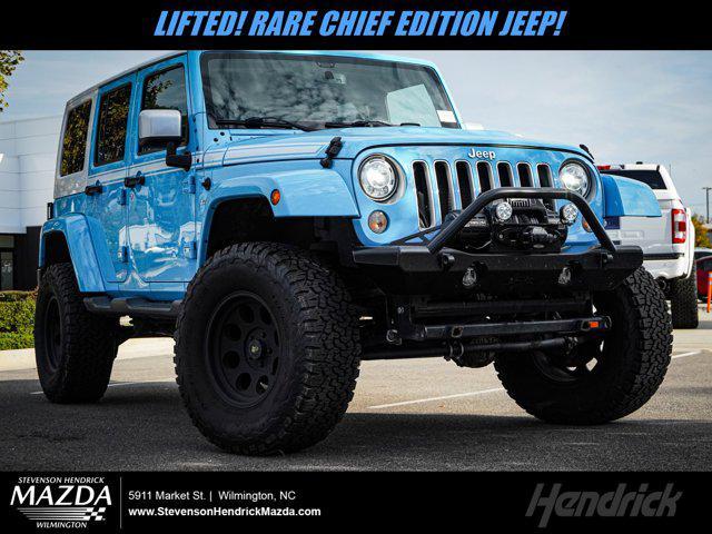 used 2017 Jeep Wrangler Unlimited car, priced at $22,988