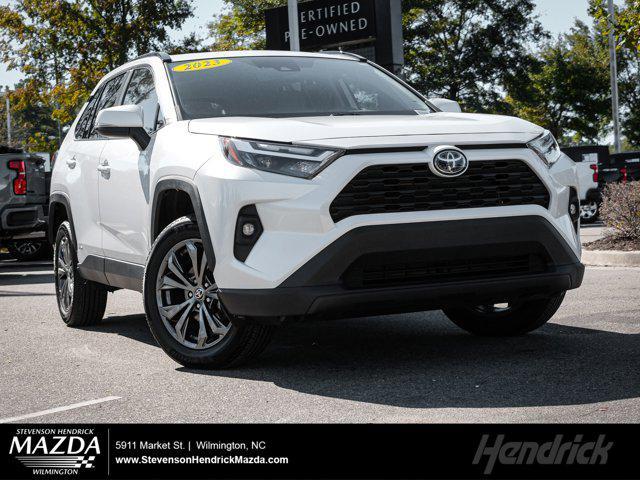 used 2023 Toyota RAV4 Hybrid car, priced at $35,000
