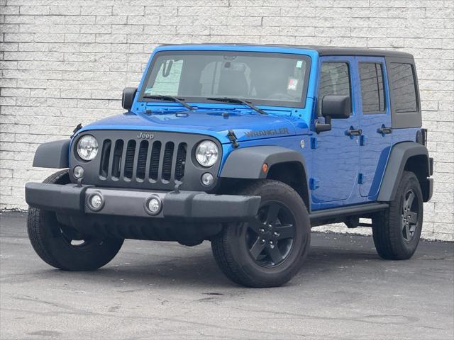 used 2016 Jeep Wrangler Unlimited car, priced at $16,882