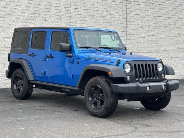 used 2016 Jeep Wrangler Unlimited car, priced at $16,882