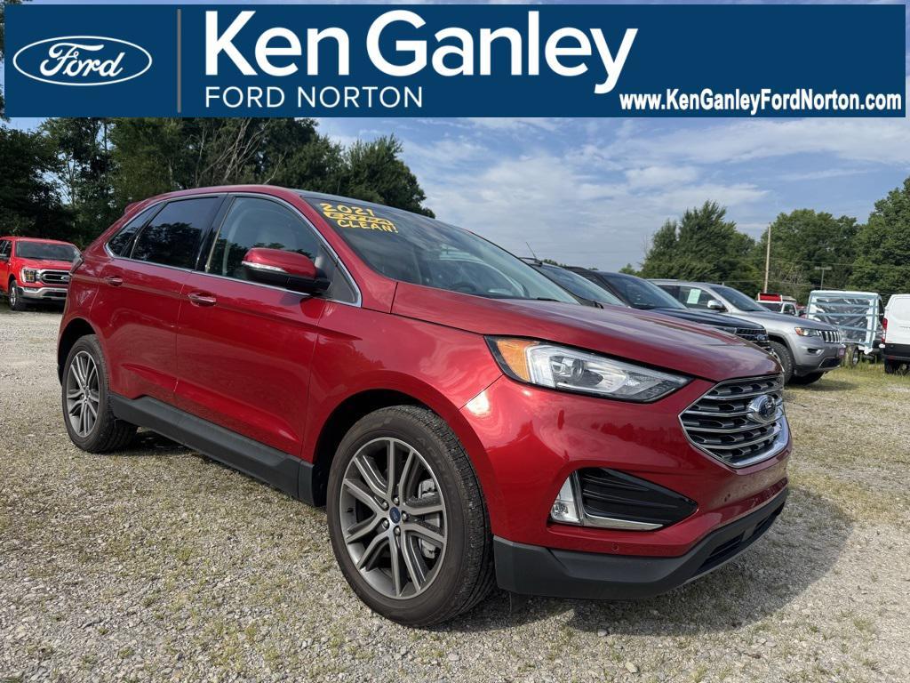 used 2021 Ford Edge car, priced at $25,914