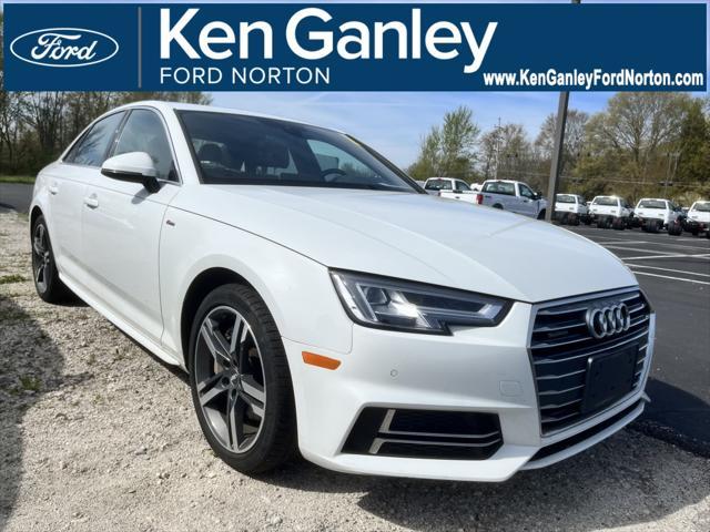 used 2017 Audi A4 car, priced at $19,368