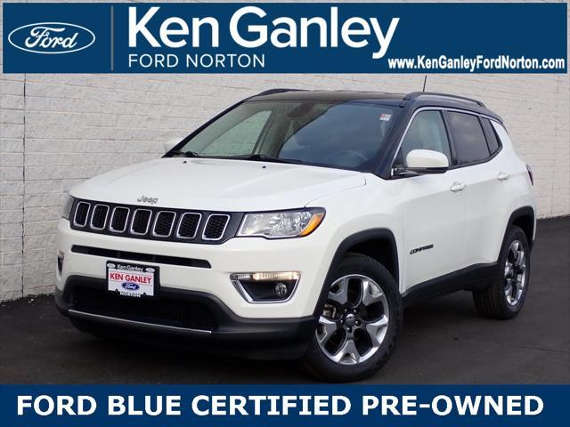 used 2018 Jeep Compass car, priced at $17,997