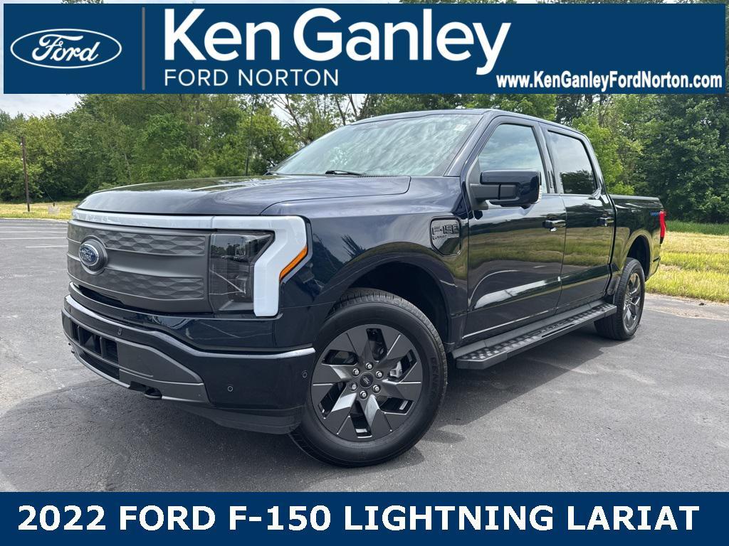 used 2022 Ford F-150 Lightning car, priced at $42,651