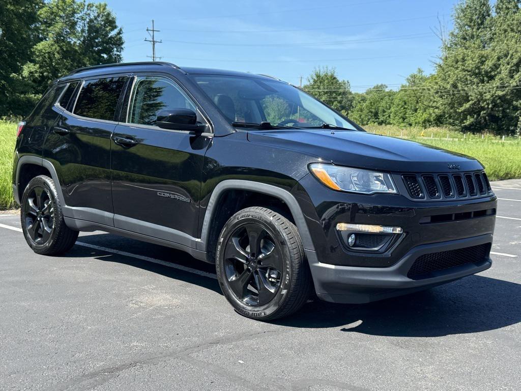 used 2021 Jeep Compass car, priced at $18,997