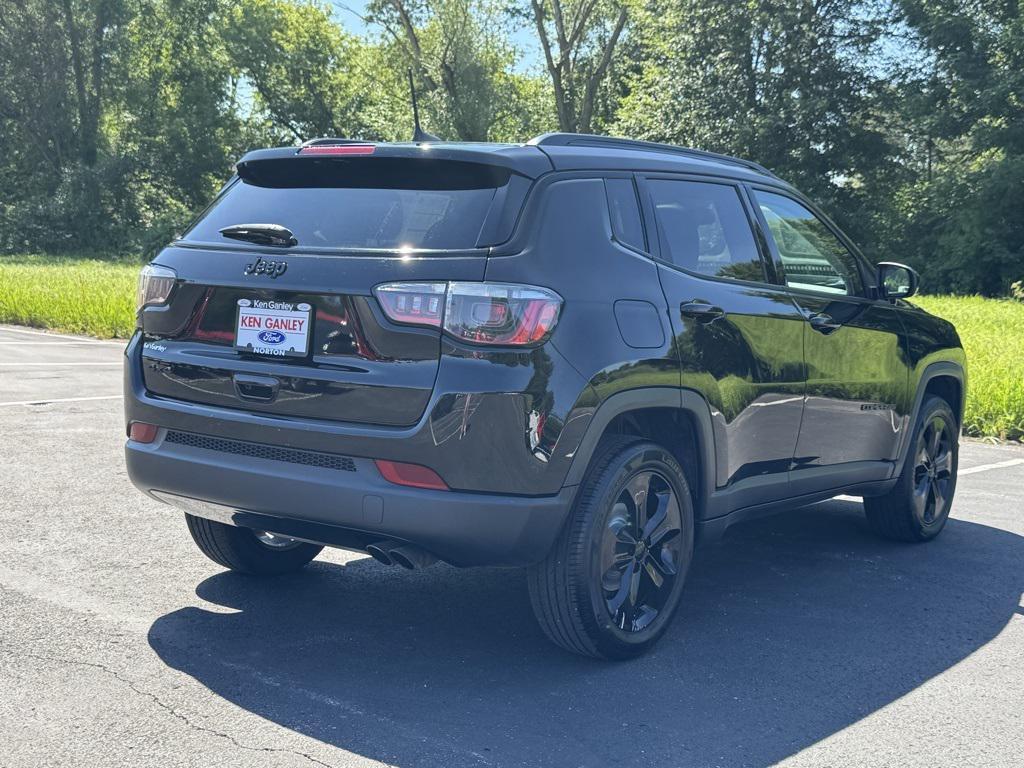 used 2021 Jeep Compass car, priced at $18,997