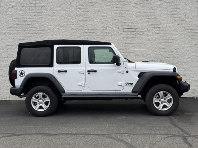 used 2022 Jeep Wrangler Unlimited car, priced at $29,215