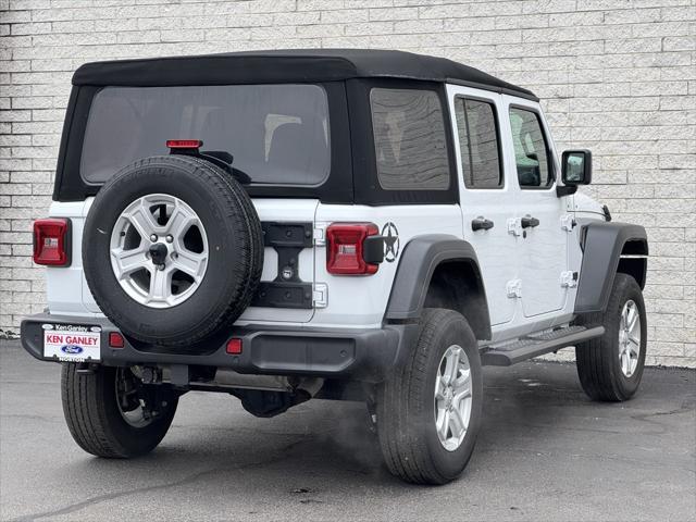 used 2022 Jeep Wrangler Unlimited car, priced at $29,215