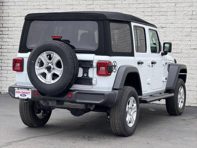 used 2022 Jeep Wrangler Unlimited car, priced at $29,215