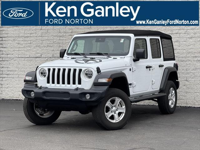 used 2022 Jeep Wrangler Unlimited car, priced at $29,215