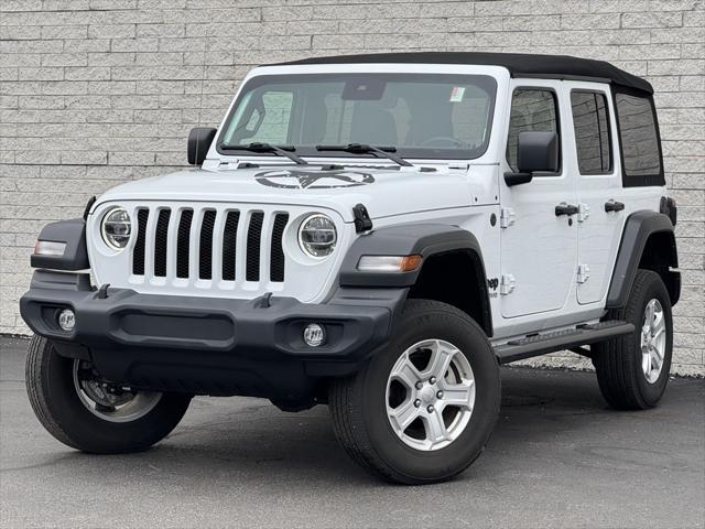 used 2022 Jeep Wrangler Unlimited car, priced at $29,215