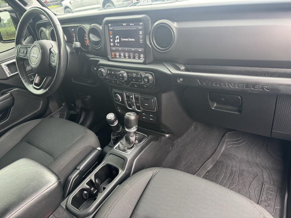used 2021 Jeep Wrangler car, priced at $32,992